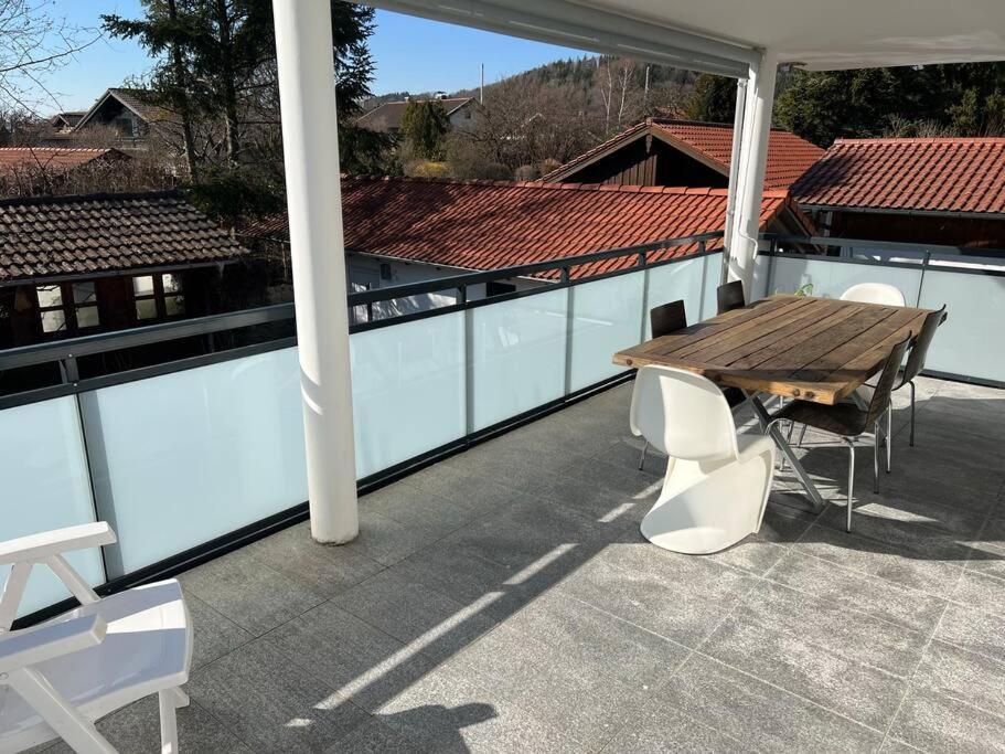 Gemuetliche Wohnung Mit Grosser Terrasse Bruckmühl Exterior foto
